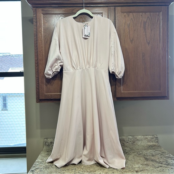 NWT Dainty Jewells ‘Time for a Toast’ Dress - Classic Cream - Size Small - Picture 3 of 8